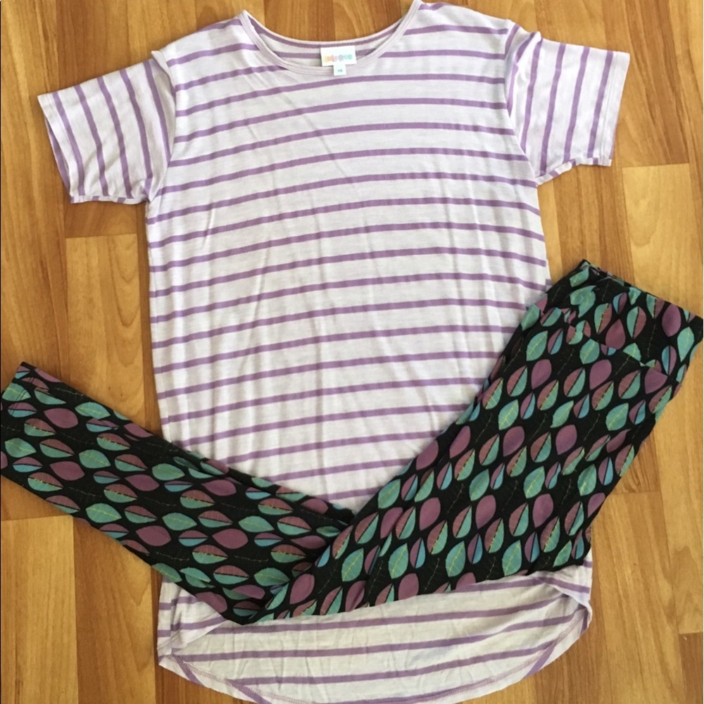 Stripped LuLaRoe Gracie shirt