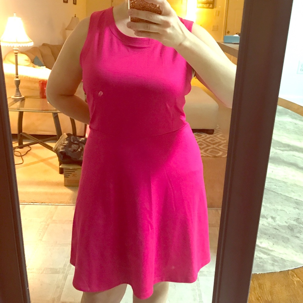 Pink dress