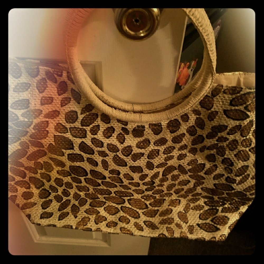 Safari bag, purchased while on a trip.