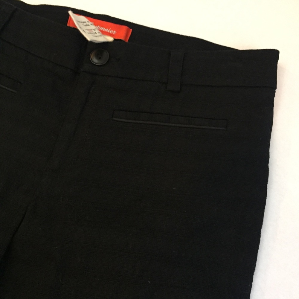 CARTONNIER Black Slim Ankle Cropped Dress Pants - Picture 6 of 7