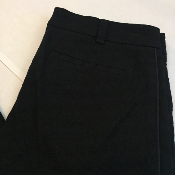 CARTONNIER Black Slim Ankle Cropped Dress Pants - Picture 2 of 7