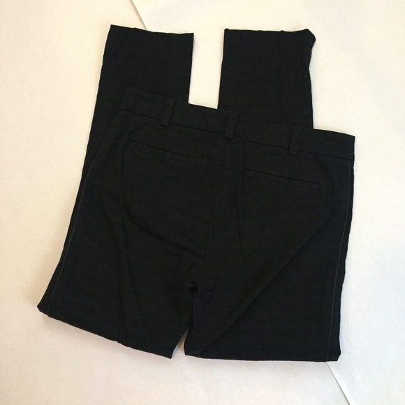 CARTONNIER Black Slim Ankle Cropped Dress Pants - Picture 3 of 7
