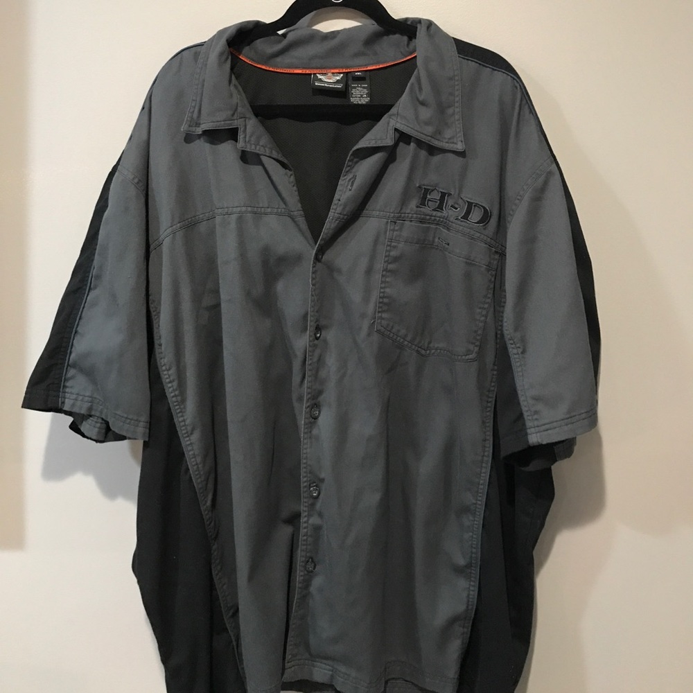 HARLEY DAVIDSON BUTTON DOWN SHIRT 4XL