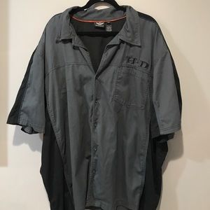 HARLEY DAVIDSON BUTTON DOWN SHIRT 4XL