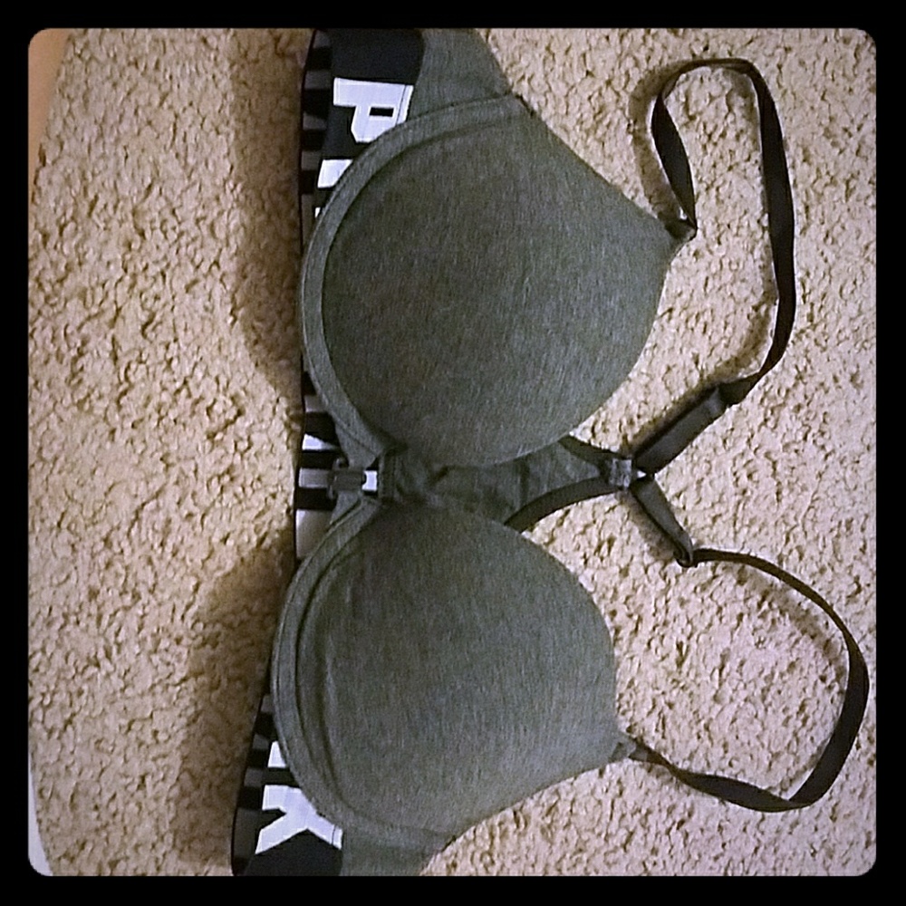 Gray Pink by Victoria's Secret Bra!