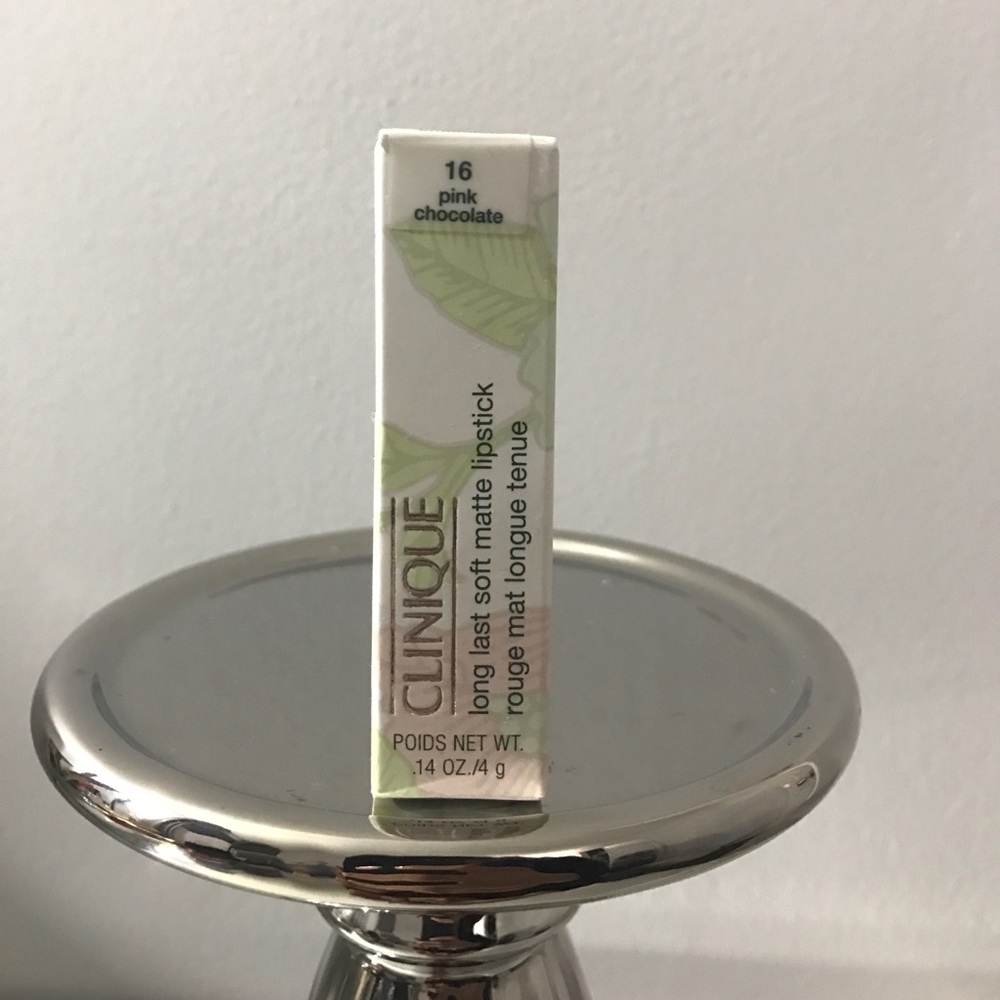 Clinique pink chocolate long last lipstick