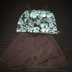 Tankini size 14 worn 1 time
