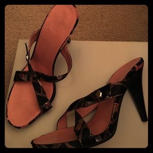 Gucci high heel slides. Sz: 8 (worn 1x)