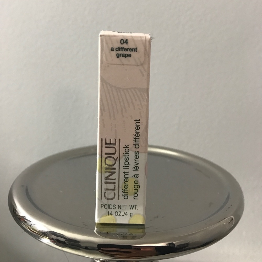 Clinique different grape lipstick