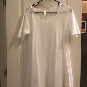 White lularoe perfect T size s