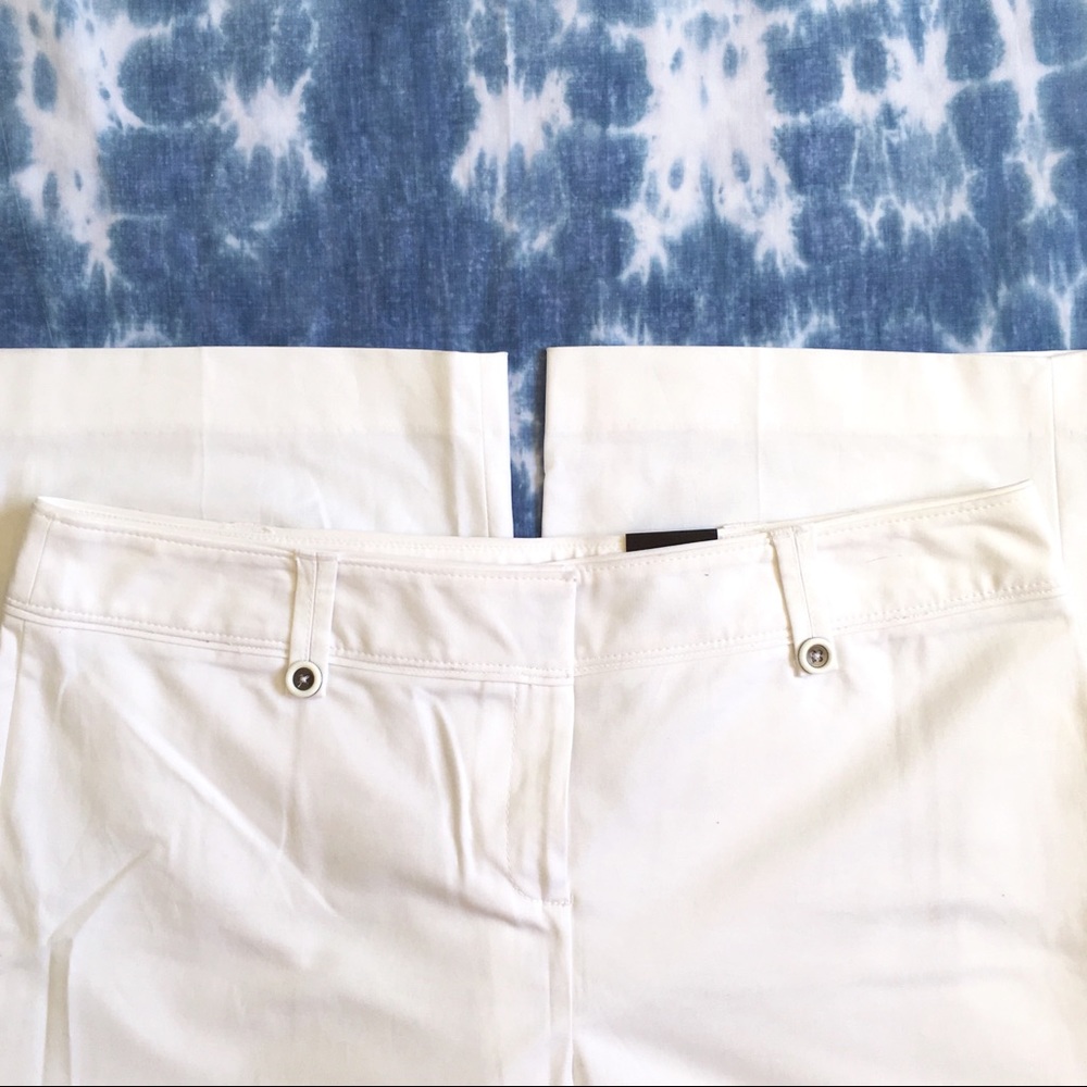 Apt. 9 white capris NWT