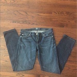 7 jeans, style-Roxanne size 27 lightly worn