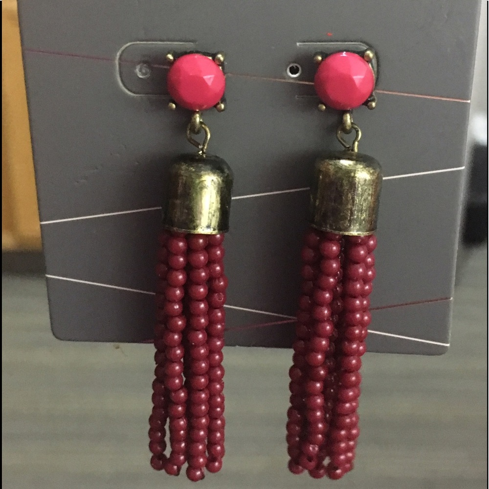 Sugarfix by Baublebar Beaded Tassel Earrings