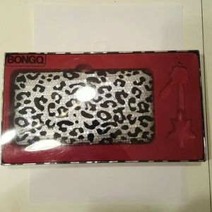 Bongo animal print hard case wallet
