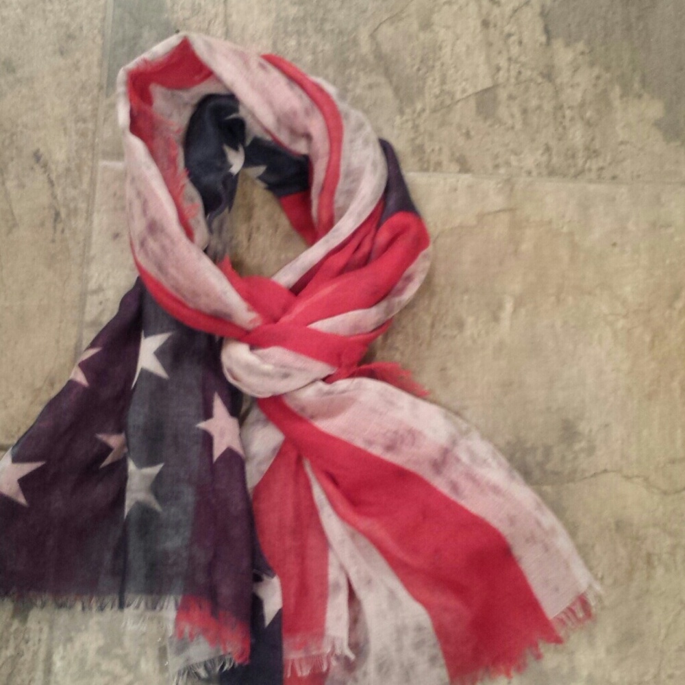 American flag Scarf