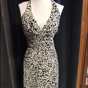 WHBM cocktail halter dress size 0