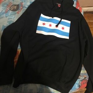 Chicago Flag Hoodie