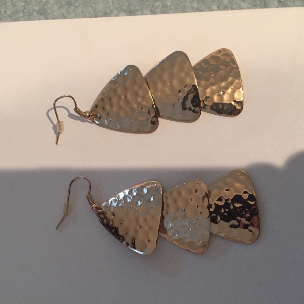 Gold earrings!