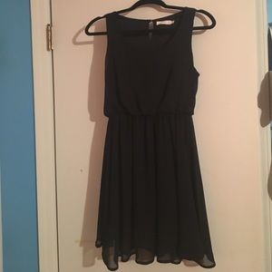 Simple black dress