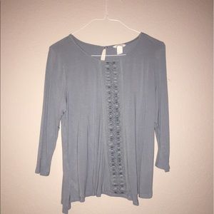 Flowy Teal Long Sleeve
