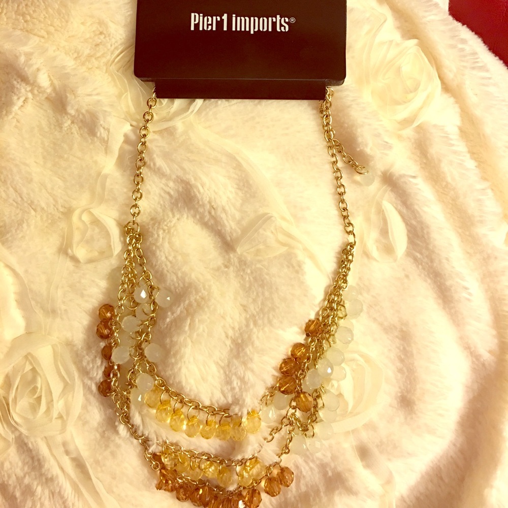 💗Pier 1 Beaded Necklace