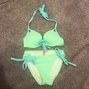 Two piece bathing suit