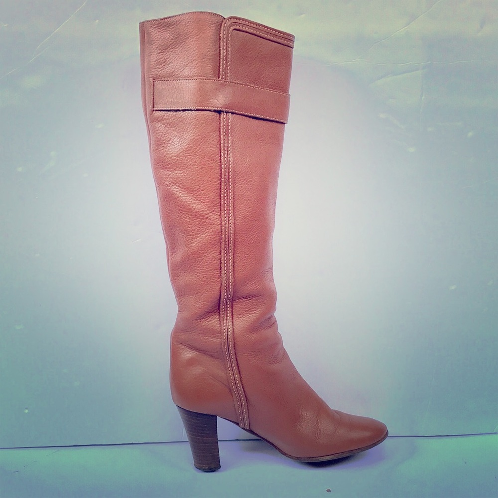 CHLOE Knee High Boots Sz 8.5 - Picture 4 of 7