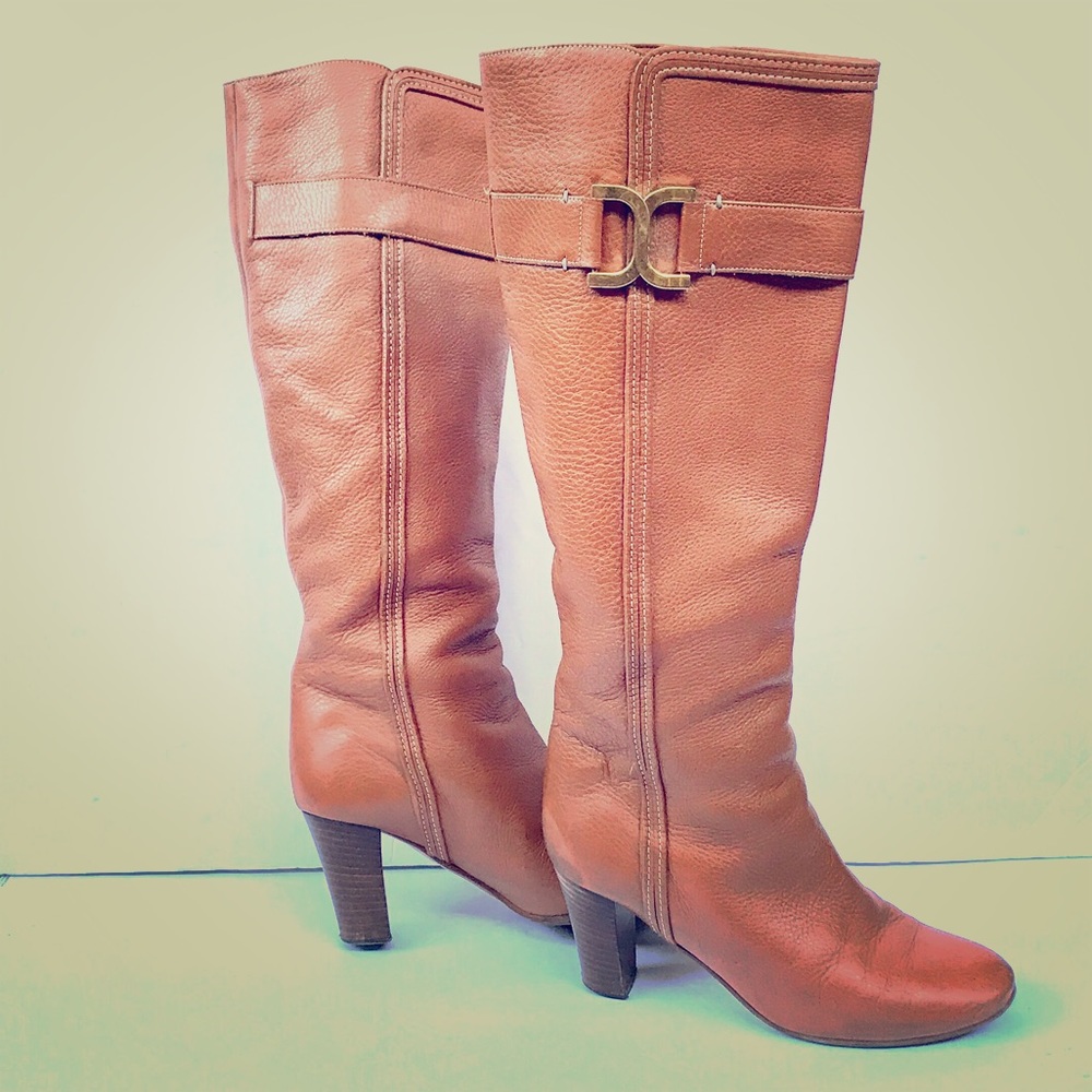 CHLOE Knee High Boots Sz 8.5 - Picture 5 of 7