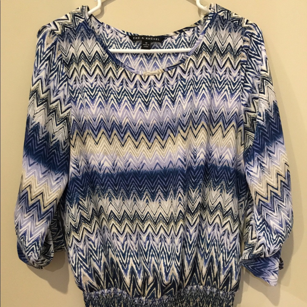 Zac & Rachel top size medium