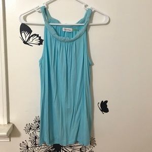 Calvin Klein Tiffany-Blue Top