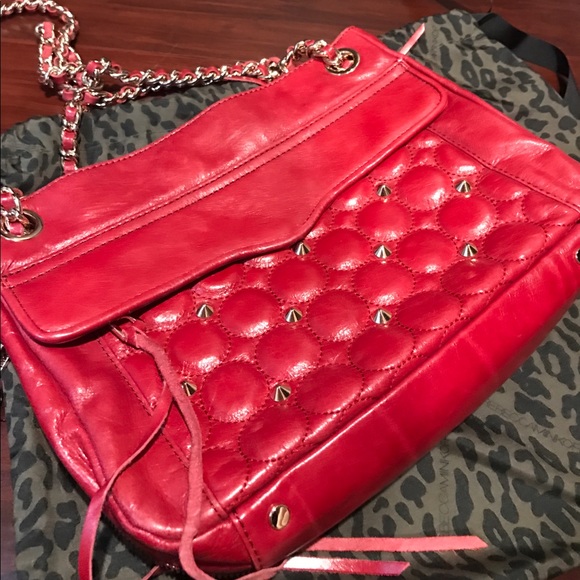 Rebecca Minkoff Studded Fringe Satchel - Picture 2 of 8