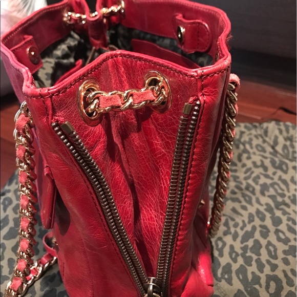 Rebecca Minkoff Studded Fringe Satchel - Picture 4 of 8