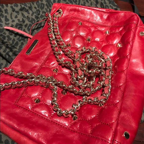 Rebecca Minkoff Studded Fringe Satchel - Picture 6 of 8