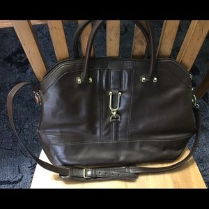 London Fog Dora large dome bag pristine condition