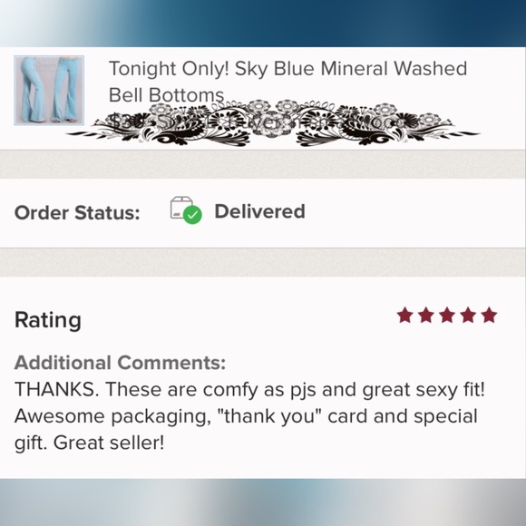 1 Small Left✔️Blue Mineral Washed Bell Bottoms - Picture 8 of 8