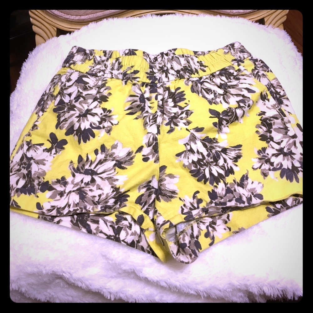 J. Crew women's linen shorts Size 0 - Picture 1 of 4
