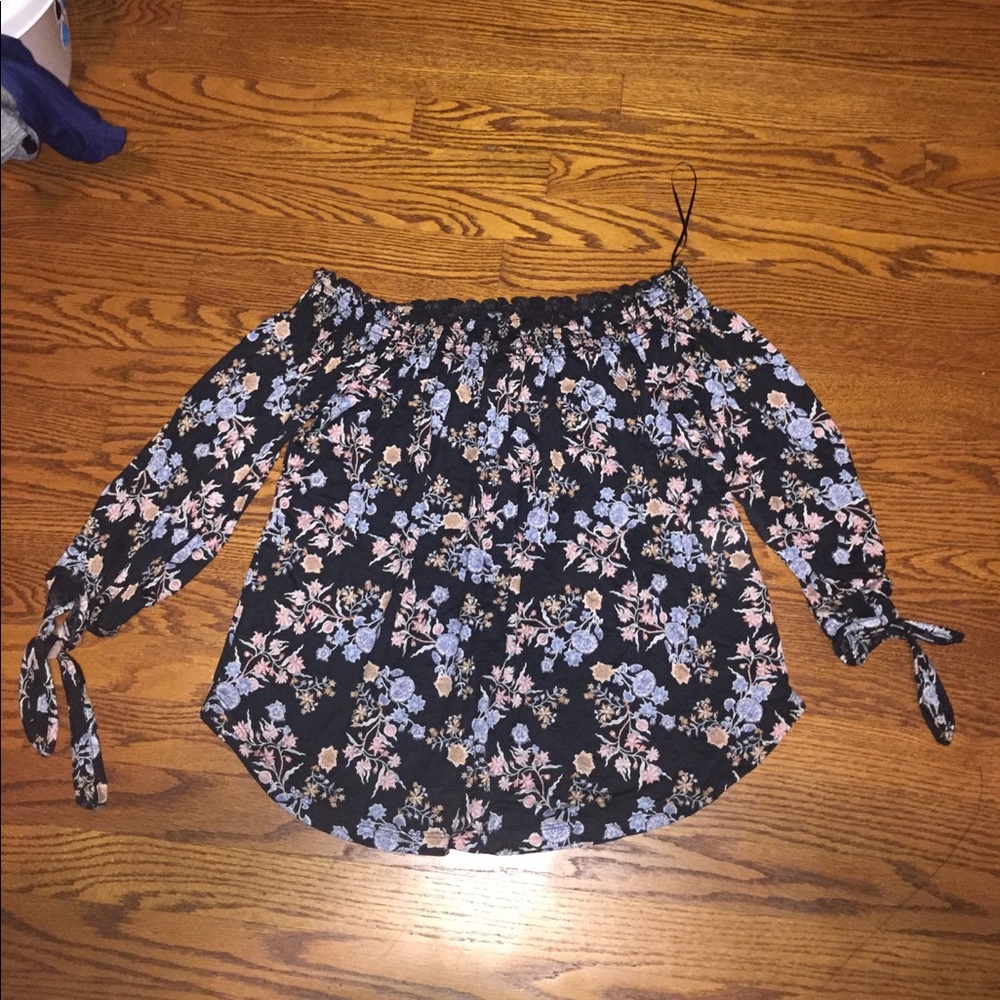 Off the shoulder blouse