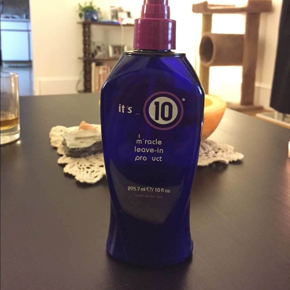 It's a 10 miracle leave in product