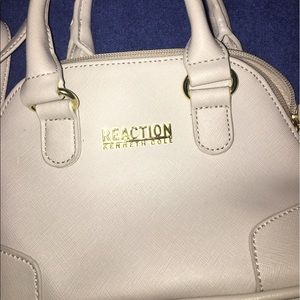Kenneth Cole Reaction dome purse in Pale Wheat