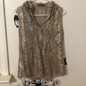 Elie Tahari Shimmery Top