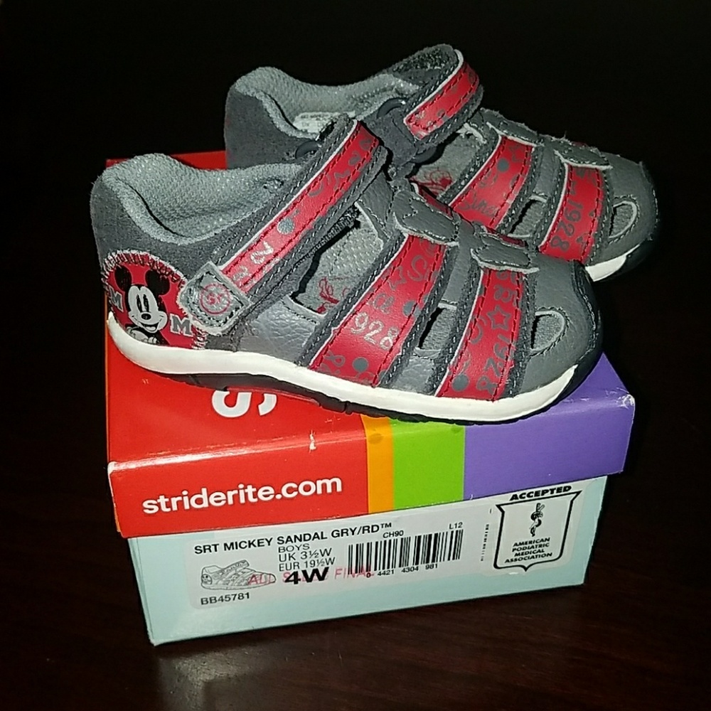 Stride Rite Mickey Sandals