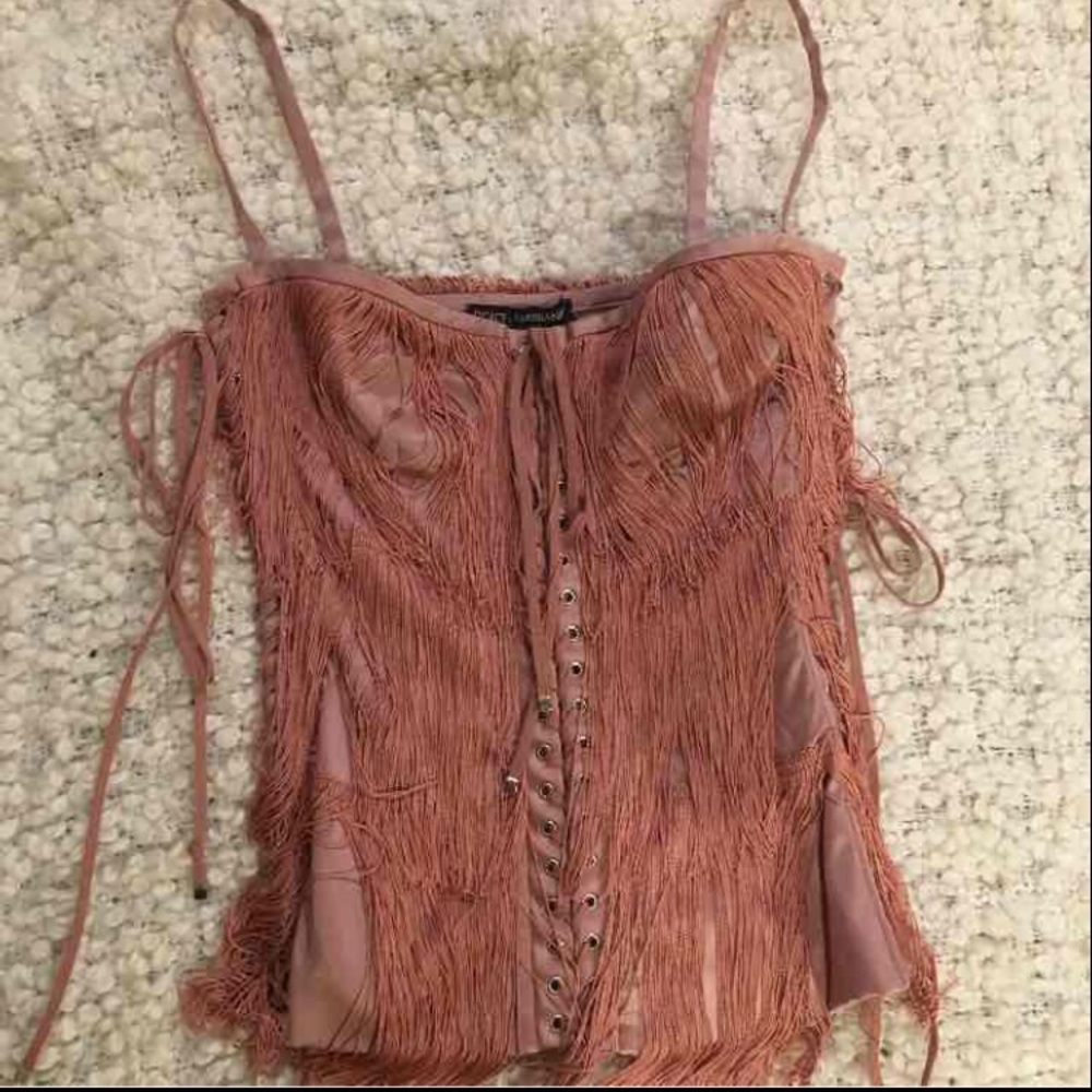 Dolce & Gabbana 100% Silk Corset- Small