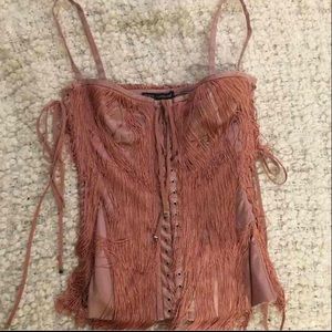 Dolce & Gabbana 100% Silk Corset- Small