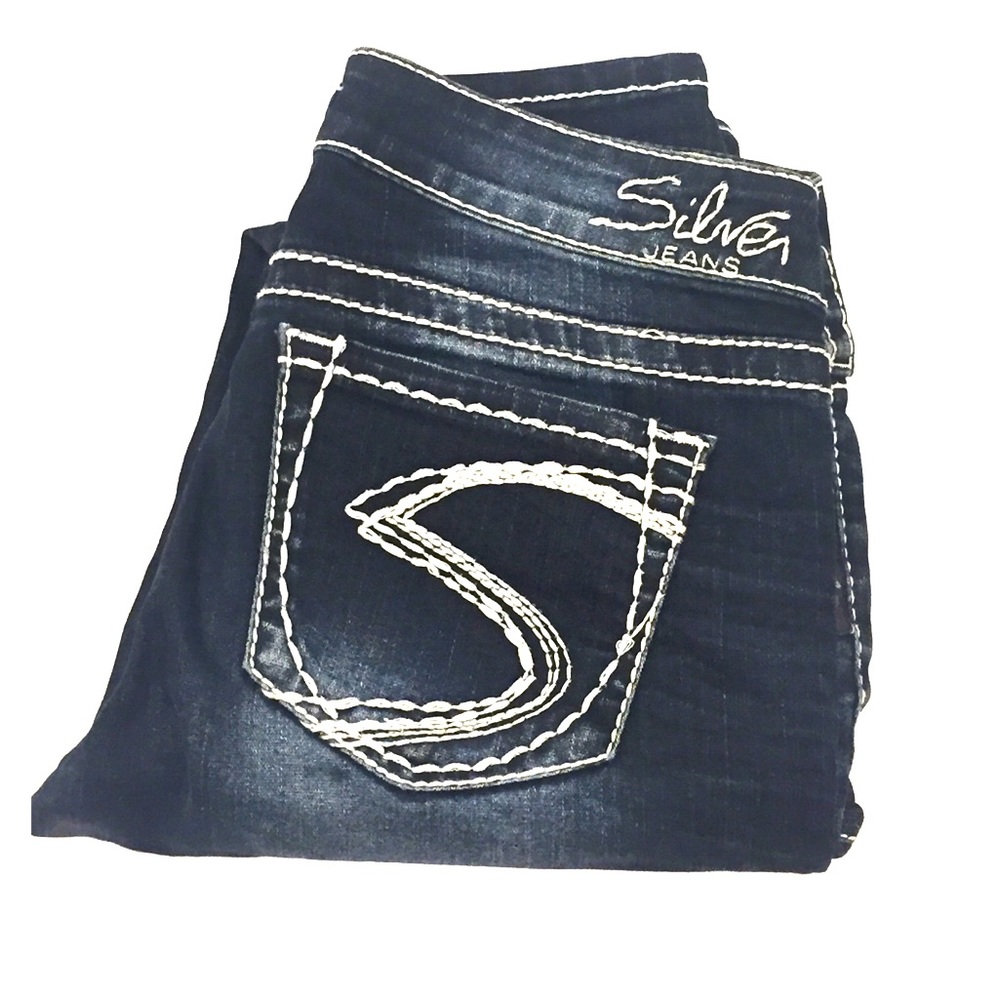 Silver Camden Skinny Jeans size 28