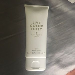 kate spade ♠️ live color fully body lotion kate spade ♠️ live color fully body lotion