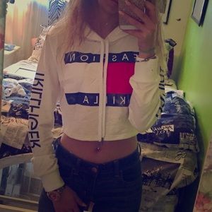 Fashion Killa Crop Hoodie