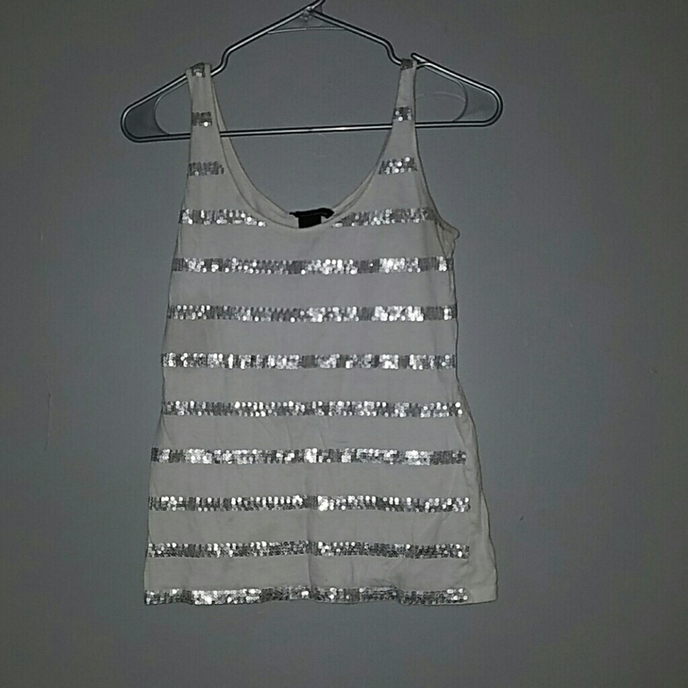 Sequin Tank Top