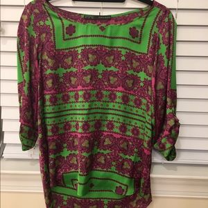 Fun Zara blouse with tabs