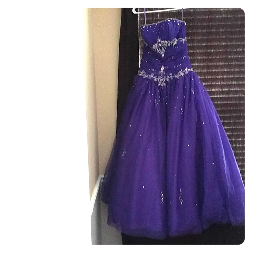 Fiesta Purple Prom Dress