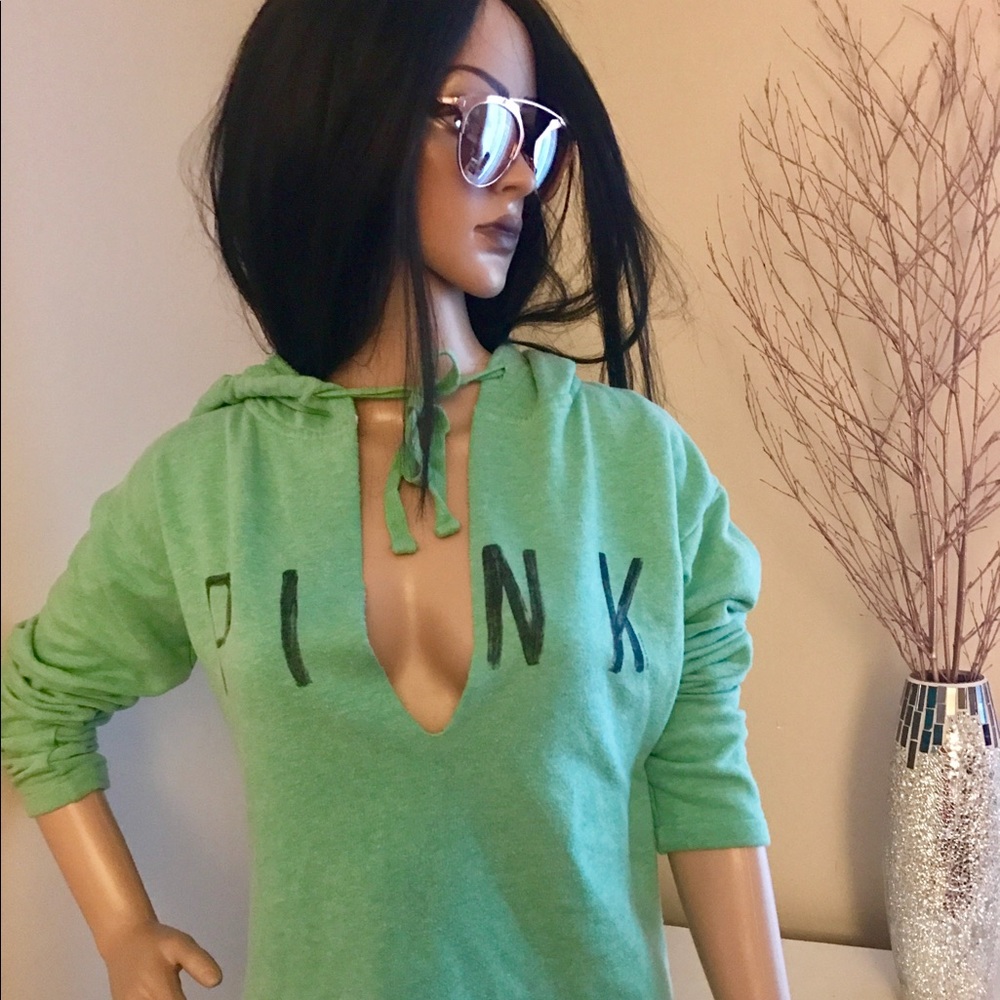 🌺 PINK Victoria's Secret Hoodie Sweatshirt Set Sm